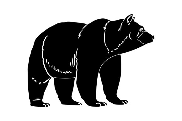 Bear Vector Design Solid Color: Your Ultimate Creative Asset