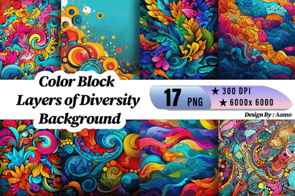 Celebrate Diversity with Color Block Layers