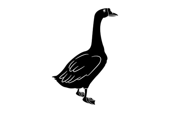 Duck Vector Design Solid Color: A Versatile Asset for Your Projects