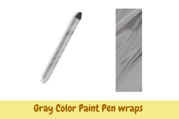 Gray Color Paint Pen Wrap PNG: A Designer's Guide to This Creative Asset