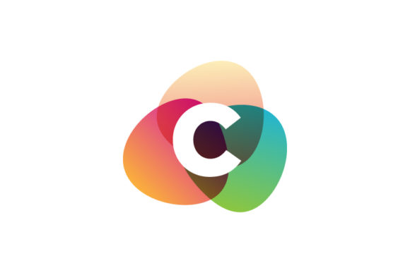 Letter C Retro Color Logo Template Vecto: A Designer's Asset