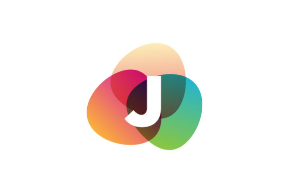 Letter J Retro Color Logo Template Vecto: A Designer's Asset