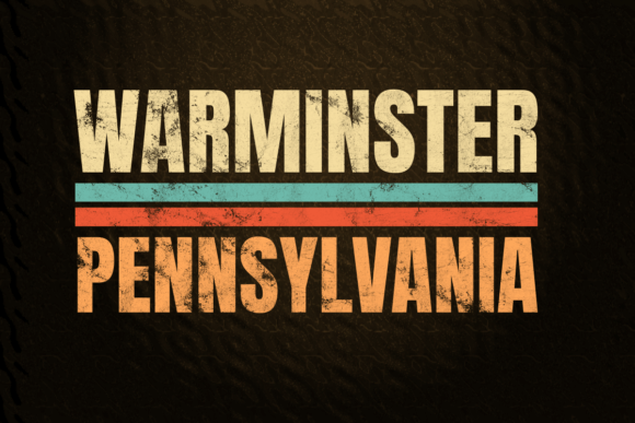 Warminster Pennsylvania Retro Color: A 70s Vibe