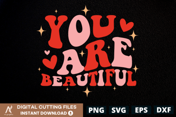 You Are Beautiful Color Wavy SVG: A Designer's Guide